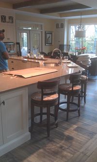 kitchen with large angled island....zones wrong - Kitchens Forum - GardenWeb