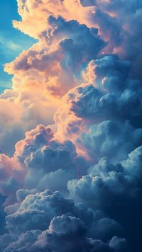 Transform your space into a dreamland with wallpapers showcasing beautiful cloud formations.