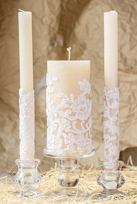 Hey, I found this really awesome Etsy listing at https://www.etsy.com/uk/listing/239667578/caramel-lace-wedding-unity-candles