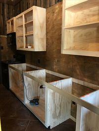 plywood cabinets