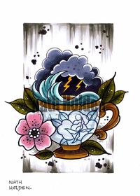 Storm in a Teacup | nathholden would love this on my right hand