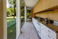 Farnsworth House installation replicates original decor of Edith Farnsworth