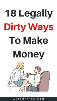 Are there really legit dirty ways to make money? Want to know how much money can you make from dirty jobs? In this post, you will find the best ways to make money online, offline, or from home doing dirty jobs, dirty ways to make money fast, plus dirty jobs that pay well. See these top 18 dirty ways to make money online. Earn extra money weekly and daily with these high-paying jobs