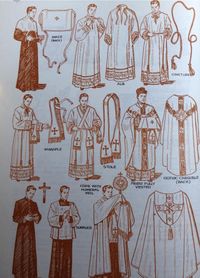 The Sacred Landscape: Reflections of a Catholic Architect: Know your liturgical vestments!