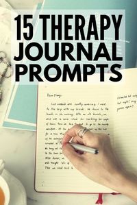 Journaling for Mental Health | Lots of great ideas to teach you how to start journaling for anxiety, depression, and other mental health challenges as well as for therapy and general self-care. Find out how to get started writing today, keep your thoughts and creativity flowing on the daily, and check out 15 of our favorite therapy journal prompts! #journal #journaling #journalprompts #writingprompts #anxiety #depression #mentalhealth