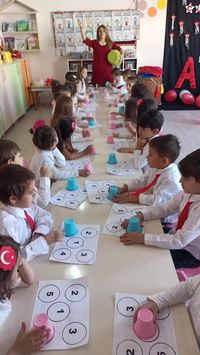 İşimiz_Gücümüz_EĞİTİM en Instagram: “Ritim ve matematiğin buluşma noktası 😊😊😊 . #sensoryplay #kindergarten #happykid #toddlerlife #etkinlik #kidsofinstagram #kidsactivities #k…”