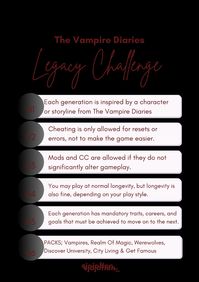 legacy challenge sims 4