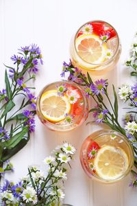 Summer Solstice Sparkling Chamomile Sangria