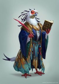 Scholar Bird by ElbenherzArt on DeviantArt