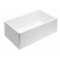 Empire Industries Sutton Place Farmhouse Fireclay 30 in. Single Bowl Kitchen Sink with Grid with Grid and Strainer SP30SG - The Home Depot