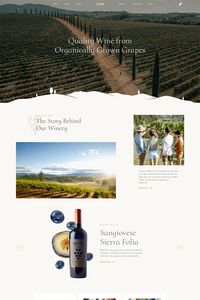 Lagar - Wine Shop WordPress is a theme specifically designed for wineries, wine shops, and vineyards. It provides a range of features and design elements to create a professional and engaging website for showcasing and selling wines.