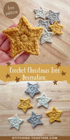 The free crochet Christmas tree decoration pattern is a delightful and easy project perfect for adding a handmade touch to your holiday decor. This  pattern includes simple stitches and can be crafted in various sizes and  colors to resemble festive Christmas trees. The charming decorations can be  used as ornaments for your tree, garlands, or even as unique gift tags. The  quick and straightforward design makes it an ideal project for beginners and  a fun, creative way to personalize your Christmas celebrations. Crochet Christmas Gifts Easy, Easy Crochet Christmas Gift Ideas, Easy Christmas Tree Crochet Pattern Free, Crochet Christmas Bulbs Pattern Free, Easy Crochet Holiday Gifts, Simple Christmas Crochet Projects, Beginner Crochet Ornaments, Diy Christmas Decorations Crochet, Crochet Christmas Tree Decorations Free