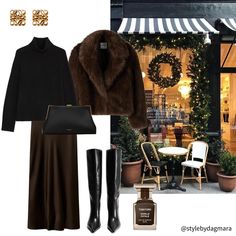 Meeting with a friend for coffee? What do you think about this style☕️🍁 Foto @pinterest Boots @hm no.1251233001 Skirt no.8338/537 Sweater @marcopolo no.OP522Q03K-Q11 Jacket @bershka no.6654/730/700 Bag @demellierlondon Cannes Earrings @loewe no.1395387 Perfume @tomford Vanille Fatale Glasses @miumiu MU 01XV VAUO1 50 #miumiu #hm #zarawoman #bershka #demellier #tomfordbeauty #fashionstyle #styledaily #styledailylook #styling #stylinginspo #fashion #fashiondaily #brownobsessions #fashioninspi... Glasses Miumiu, Style Foto, Tom Ford Beauty, Daily Look, Zara Women, Cannes, Miu Miu, H&m, Fashion Inspo