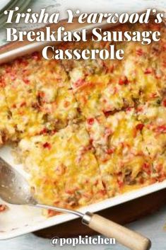 there is a casserole with meat and vegetables in it