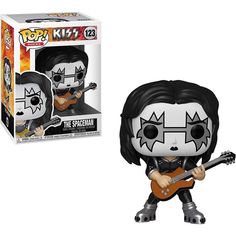 the kiss band pop vinyl figure with guitar