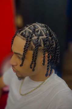 mens hairstyles Men Braids Hairstyles, Mens Twists, Male Braids, Two Strand Twist Hairstyles, Boys Braids, Twist Hair Men, Mens Twists Hairstyles, Cornrow Braids Men, Hair Twists Black