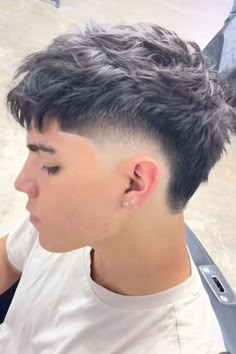 Mens Haircuts Thick Hair, Taper Fade Short Hair, Mens Haircuts Straight Hair, Fade Haircut Curly Hair, Taper Fade Haircut, Mullet Haircut