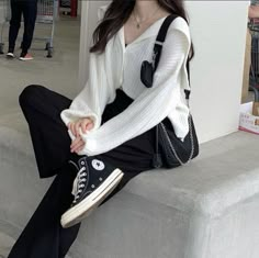 Adrette Outfits, Korean Casual Outfits, Elegante Casual, Korean Girl Fashion, Mode Inspo, Kpop Fashion Outfits