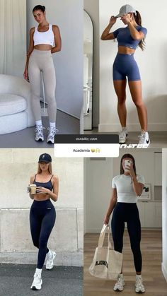 Gym Chic Outfits, Trendy Active Outfits, Sports Wear Womens Outfits, Summer Pilates Outfit, Sporty Woman Aesthetic, Gym Closet Aesthetic, Casual Sportswear Women, Cute Gym Outfits Summer, Outfit Fitness Mujer