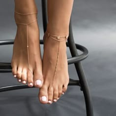 by Jacquie Aiche14k gold5 diamondsPlease allow 2-3 weeks for shipment Diamond Anklet, Dr Shoes, Ankle Jewelry, Body Chains, Foot Jewelry, Body Chain Jewelry, Girly Jewelry, Anklet Jewelry, Toe Rings