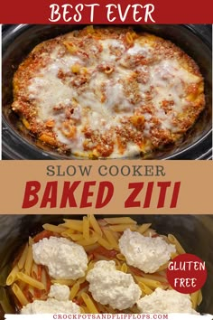 the best ever slow cooker baked ziti recipe is in this round - up