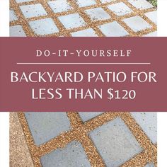 #EasyDIYPatio #OutdoorTransformation #BackyardMakeover #PatioTutorial #OutdoorLiving #DIYProject#EasyDIYPatio #OutdoorTransformation #BackyardProject #PatioTutorial Garden Ideas Diy Cheap, Patio Ideas On A Budget, Design Per Patio, Garden Vertical, Garden Pathways, Design Backyard, Sustainable Gardening, Backyard House