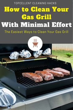 The Easiest Ways to Clean Your Gas Grill Cleaning Gas Grill, Grill Cleaning Hacks, Cleaning Barbecue Grill, Grill Rack, Propane Grill, Bar B Que