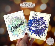 Happy New Year's Eve! Fireworks are the inspiration behind my Crafting Countdown Highlights today.
I created the fireworks on these cards with the Stampin' Up! Light the Sky Dies. These are on the Last Chance List sale at a whopping $20 OFF the original price!
While it's last. When it's gone, it's gone forever.

🎉 Get a tutorial and shop the sale on my blog at stampwithtami.com, or click the direct link in my bio @stampwithtami (Type Stunning Fireworks in the SEARCH box)

#LastChanceCrafting ...