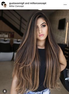 Brown Hair Color Shades, Balayage Straight Hair, Golden Brown Hair Color, Balayage Ideas, Brown Hair Shades, Black Hair Balayage, Bronde Balayage, Caramel Balayage