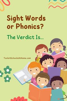 Only approximately 35% of American children achieve a proficient level of reading. This has been mainly linked to the sight-reading teaching approach. Phonics Dance, Reading Mastery, Hooked On Phonics, Sounding Out Words, Learning Phonics, Phonics Song, Phonics Rules, Tricky Words, Phonics Games