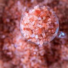 Himalayan Pink Salt ~ Coarse Granules ~ 100% Premium The salt range from which Himalayan salt is obtained was formed when shifting tectonic plates trapped an inland sea millions of years ago. Over time, this body of water evaporated, leaving large deposits of salt behind. Himalayan salt is specifically extracted by hand from the brick red mounds of the Khewra Salt Mine, the oldest and second largest salt mine in the world. The pink tint of the salt is thought to be due to the presence of an abun Natural Allergy Relief, Talc Powder, Himalayan Rock Salt, Himalayan Sea Salt, Magia Das Ervas, Mineral Salt, Sinus Infection, Rock Salt, Himalayan Pink Salt