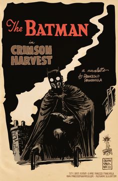 the batman and crimson harvest movie poster