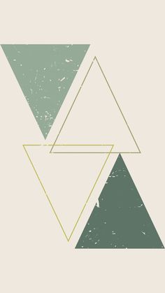 an image of two triangles in different colors