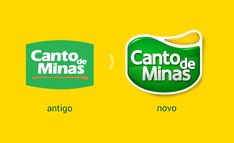 two logos that say canto de minas and antigo