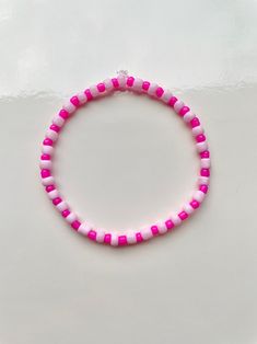 The Pink Bracelet Stack - Etsy Casual Pink Friendship Bracelets With Tiny Beads, Casual Pink Friendship Bracelet With Tiny Beads, Casual Pink Stretch Bracelet With Round Beads, Pink Heishi Beads Necklace With Tiny Beads, Pink Heishi Beads Necklace, Casual Pink Stretch Bracelet With Tiny Beads, Pink Stretch Bracelet With Spacer Beads As Gift, Pink Hand-strung Heishi Beads Friendship Bracelets, Pink Heishi Beads Beaded Necklace