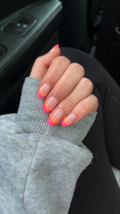 Beach Nails Vacation Simple Almond, No Chip Nail Ideas, Preppy Nails Short Easy, Nail Inspo For Florida, Back To School Nails 2023, Spring Break Nail Ideas Square, Basic Vacation Nails, Preppy Spring Nails, Fun Spring Break Nails