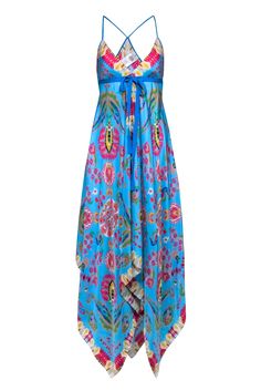 Current Boutique-Etro - Blue & Mulit Color Print Maxi Dress One Size Cute Modest Outfits, Soak Up The Sun, Beach Scene, Paisley Design, Color Print, Printed Maxi, Printed Maxi Dress, Modest Outfits, Dress First