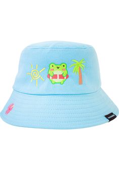 Vibe in the summer with Albert! ♡ perfect bucket hat for every day! *MADE-TO-ORDER ITEM* Original Artwork designed, digitized, and embroidered by Momokakkoii Features: Home Embroidered in the UK Colours: Sky Blue, Purple Material:  100% Cotton  Embroidered using premium German threads Size: Adult One Size (56cm-59cm) Care: Machine wash cold, do not use dryer.  All items will be checked and well packed before shipping. Orders will be dispatched within 1-5 working days after the payment is finished. Any questions please message us ♡ Cute Cheap Blue Bucket Hat, Playful Cotton Bucket Hat For Vacation, Playful Cotton Bucket Hat With Short Brim, Playful Blue Bucket Hat For Outdoor, Cute Blue Bucket Hat For Spring, Cute Blue Bucket Hat, Cute Bucket Hat For Vacation, Blue Fun Bucket Hat For Outdoor, Blue Fun Style Bucket Hat For Outdoor