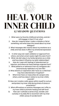 Shadow Work For Inner Healing, Healing Past Relationships, Shadow Work About Relationships, How To Heal Mentally And Emotionally, Emotional Shadow Work, Shadow Work Questions For Relationship, The Healing Journey, Shadow Work For Self Worth, Shadow Work Toxic Relationship