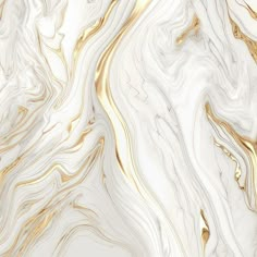 an abstract white and gold marble background