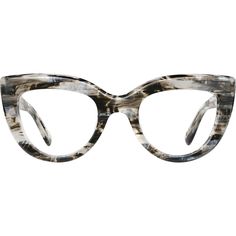 These chunky cat-eye glasses have an adorable retro vibe that works great for sunglasses or go-big glasses. The wide acetate eyeglasses comes in bone (with micro-dot pattern) floral granite and several translucent colors: floral granite tortoiseshell light brown green and clear with tortoiseshell accents. | Zenni Women's Artsy Cat-Eye Prescription Eyeglasses Gray Tortoise Shell Plastic Trendy Eyeglasses Zenni, Big Glasses Frames Zenni, Cat Eye Glasses Frames Zenni, Eye Glass Frames For Grey Hair, Trendy Glasses For Women Zenni, Stylish Glasses For Women Zenni, Best Color Eye Glasses For Gray Hair, Cat Eye Glasses Frames Prescription Zenni, Best Eyeglass Frames Zenni