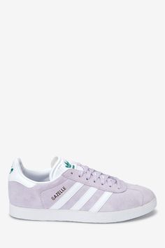 Football Trainer, Purple Adidas, Air Force Shoes, Sneaker Outfits Women, Iconic Shoes, Adidas Originals Gazelle, Womens Adidas, Adidas Brand, Aesthetic Shoes