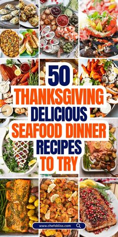 50 thanksgiving deligious seafood dinner recipes to try