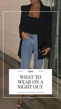 What To Wear on a Night Out : The Ultimate Guide. How to wear jeans on a night out? What should a woman wear on a date? Create awesome going out outfits with what you already have. #fashion #style #outfitideas #styletips #over40 #over50 #over60 Drinks Outfit Evening, Casual Night Out Outfit Summer, Evening Outfit Going Out, Casual Drinks Outfit, Night Out Outfit Jeans, Casual Night Out Outfit Winter, 2022 Jeans, Night Out Outfit Summer, Going Out Outfits For Women