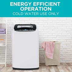 Brand: BLACK+DECKERColor: WhiteFeatures: 5 CYCLE SELECTION—Wash your laundry with this superior BLACK+DECKER best portable washer. Our portable clothes washer (17.3” x 17.7” x 31.1”) has 5 cycle selections—Heavy, Gentle, Normal, Rapid, and Soak. Even suitable for baby clothes, diapers, and lingerie. IMPRESSIVE FUNCTIONALITY—With your new washer machine (48.4 lbs.) you have 3 water level choices for small, medium, and large loads with cold water temperature settings. You can select Delay Start up Portable Clothes Washer, Compact Washing Machine, Small Washing Machine, Vanity Bedroom, Fireplace Lighting, Portable Washer, Steel Tub, Portable Washing Machine, Washer Machine