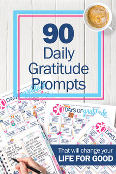 Get these fun & colorful gratitude prompts for 90 days of transformation Christian Journal Prompts, Bible Journaling For Beginners, Gratitude Prompts, Power Of Gratitude, Bible Topics, Gratitude Journals, Gratitude Journal Prompts, Bible Resources, Spiritual Formation