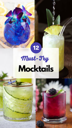 Mocktails Great Non Alcoholic Drinks, Drinks Ideas Party, Na Drink Recipes, Betty Buzz Mocktail Recipes, Fancy Mock Tails, Teacher Appreciation Mocktails, Mocktail For Party, Mood Boosting Mocktail, Zero Alcohol Cocktails