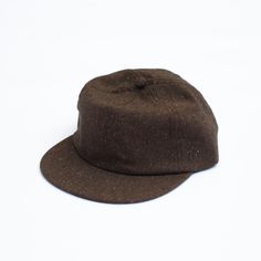 Tailored Ball Cap with a perfect brim 100% Salvaged Wool Blend Unisex // OSFA with adjustable strap Imported Classic Brown Six-panel Baseball Cap, Classic Brown Baseball Cap With Curved Brim, Winter Wool Baseball Cap With Short Brim, Brown Wool Six-panel Hat, Classic Brown Baseball Cap With Flat Brim, Classic Brown Snapback Hat With Flat Bill, Classic Brown Flat Brim Baseball Cap, Winter Brown Flat Bill Hat, Classic Adjustable Baseball Cap For Fall