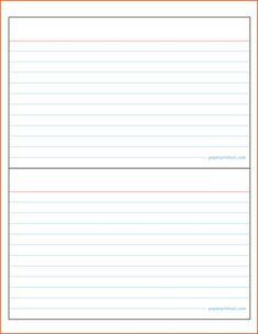 a blank notepad with lined lines on the front and back, in orange frame