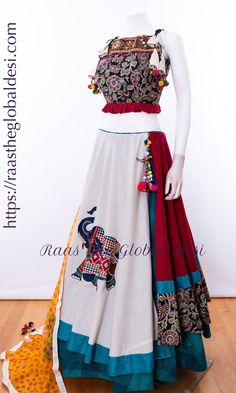 Global Desi, Prom Outfit, Navratri Chaniya Choli, Elegant Prom